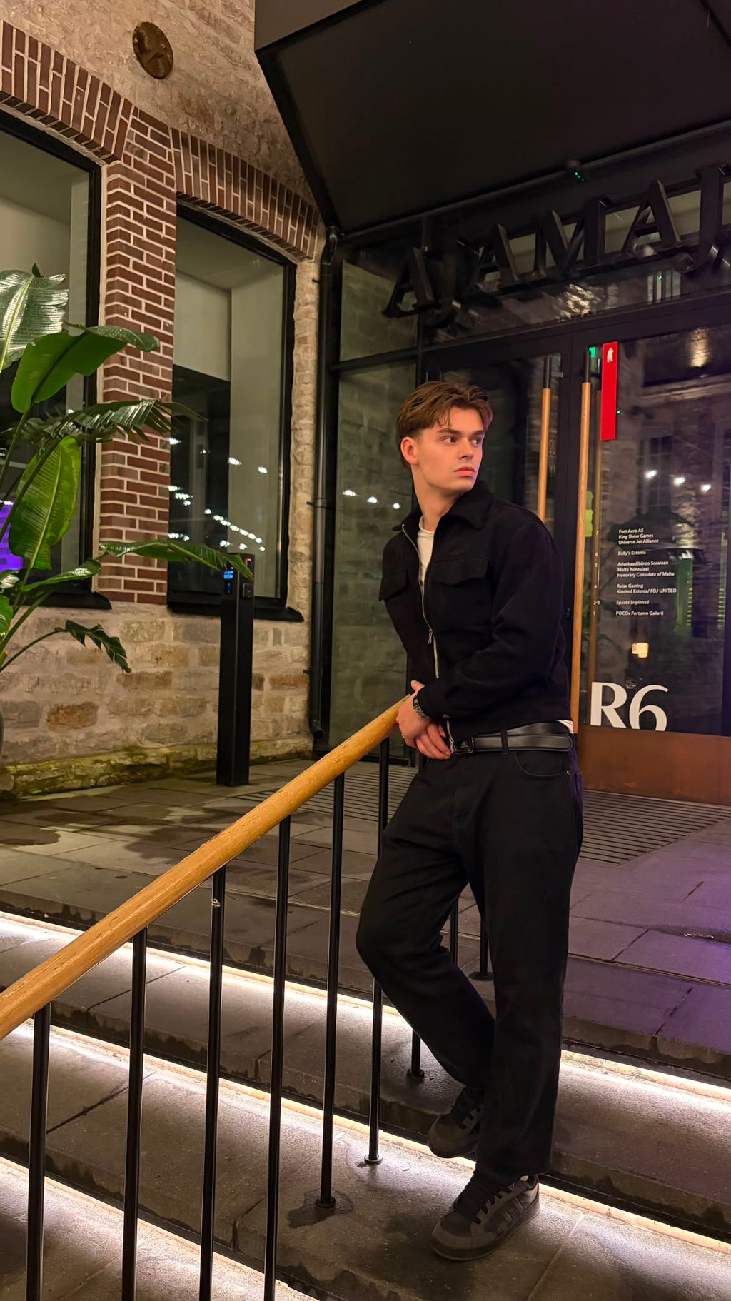 Black jacket